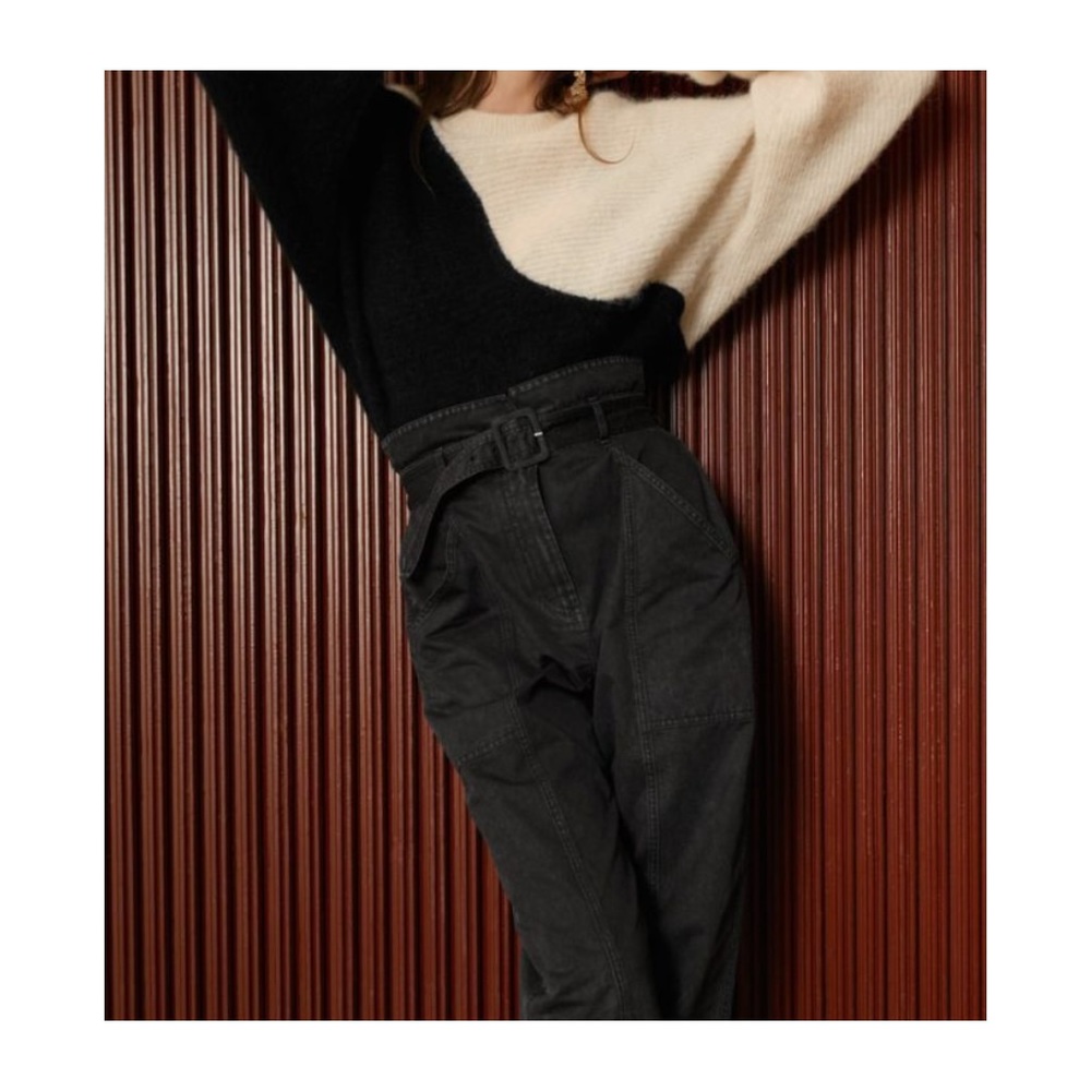Acid wash, high waist trouser & other stories